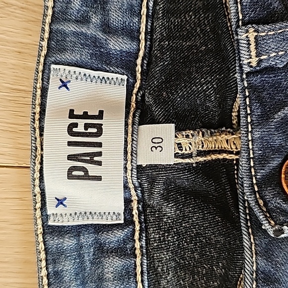 Paige Verdugo Crop Jeans, sz 30 - Picture 8 of 13